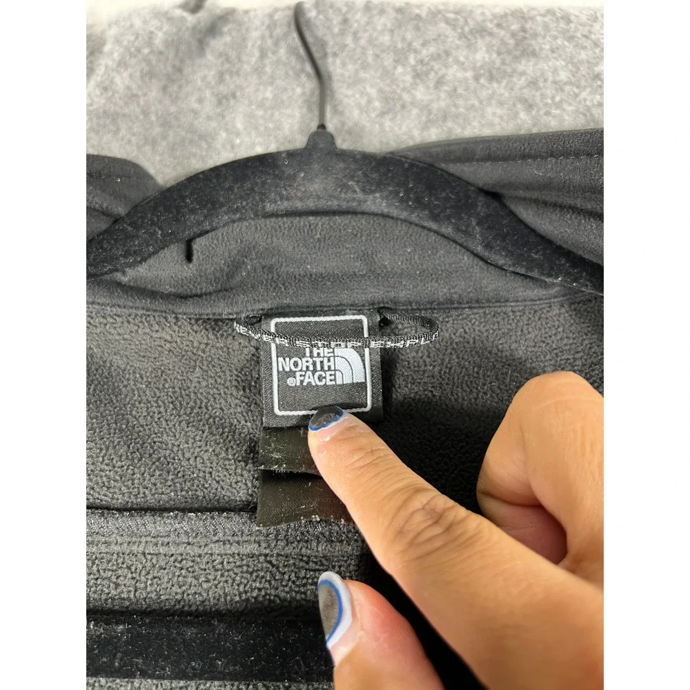 The North Face Apex Jacket Mens Large Black Full Zip Softshell Outdoor Hiking